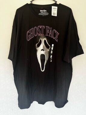 Ghost Face Graphic Tee - 100 % cotton, New
